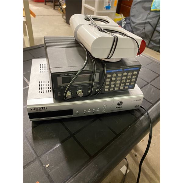 Stack of electronics