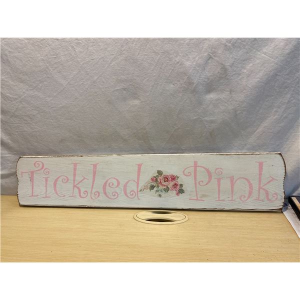 Pickled pink sign
