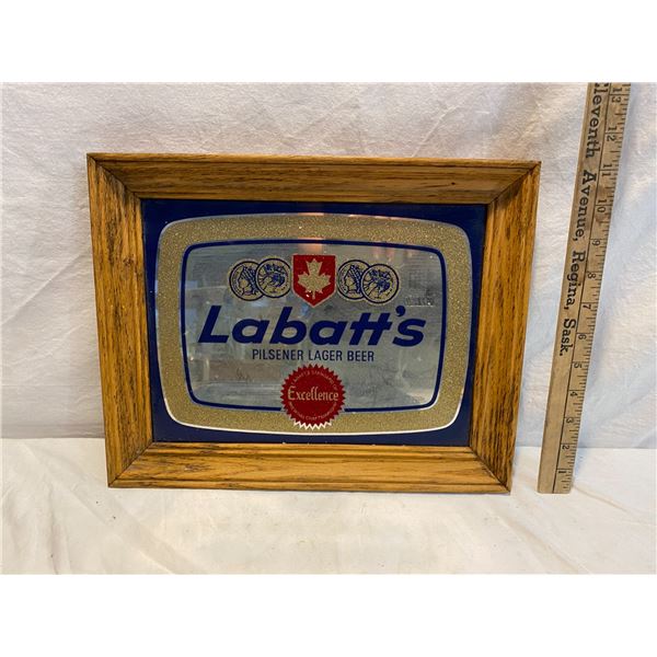 Labatts mirror wall decor