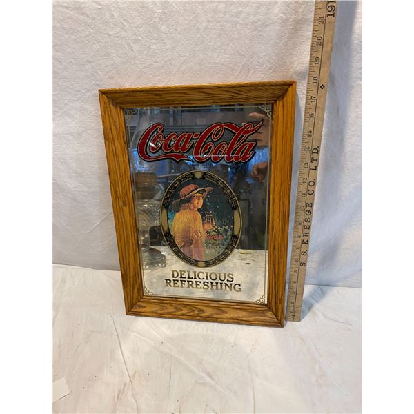 Coca-cola mirror art