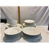 White dishware