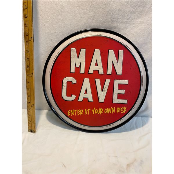 Man Cave sign