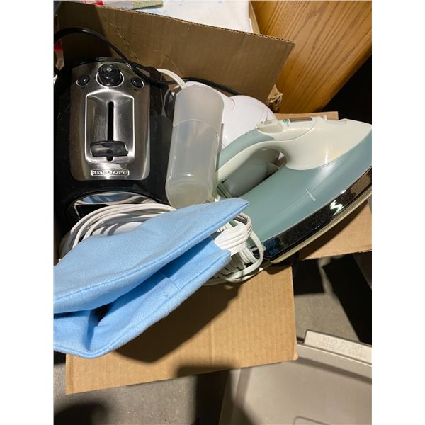 Toaster, kettle, iron, heat pad
