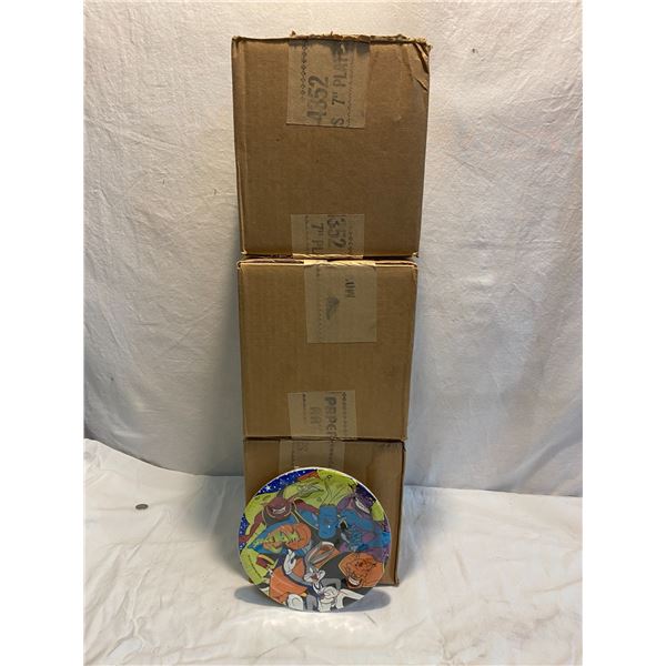 3 boxes 7” plates space jam