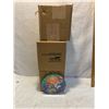 3 boxes 7” plates space jam