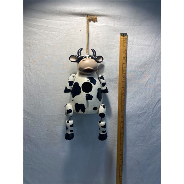 Cow bird feeder