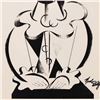 Image 2 : Neal Doty (1941-2016), "Picasso Man" Framed Hand Signed Print with Letter of Authenticity.