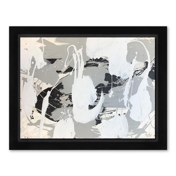 Jenik Cook, Framed Original Acrylic Painting, Hand Signed, Letter of Authenticity.