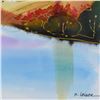 Image 2 : Moshe Leider, Framed Original Mixed Media Watercolor Painting, Hand Signed with Letter of Authentici