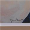 Image 2 : Jenik Cook, Framed Original Acrylic Painting, Hand Singed with Letter of Authenticity.
