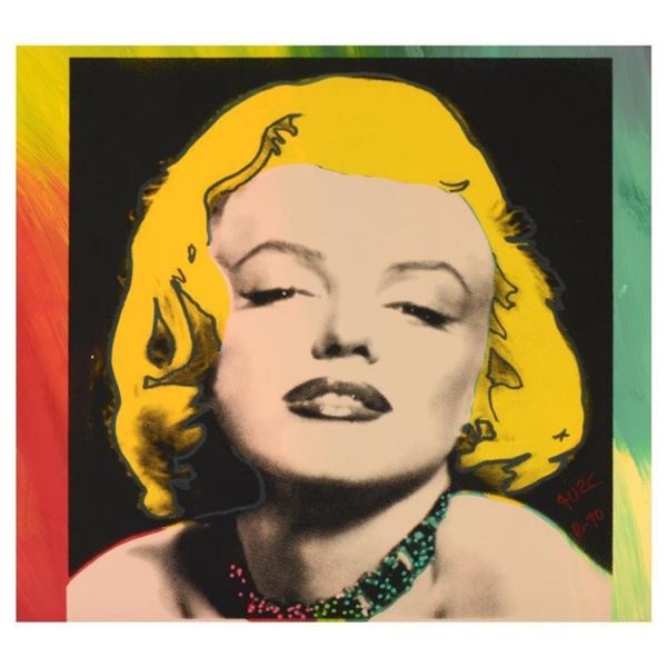 Ringo Daniel Funes, (Protege of Andy Warhol's Apprentice, Steve Kaufman), "Marilyn Seduction" One-of