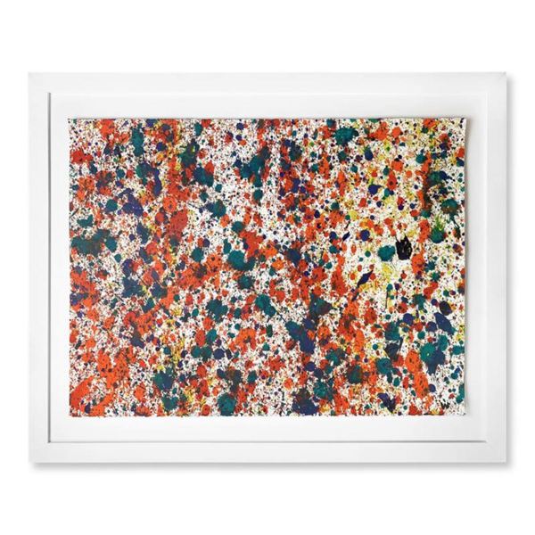 Wyland, "Splash 132" Framed Original Watercolor Painting, Hand Signed with Letter of Authenticity.