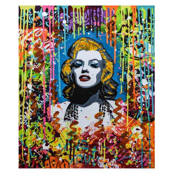Nastya Rovenskaya- Mixed Media "Blonde Bombshell"