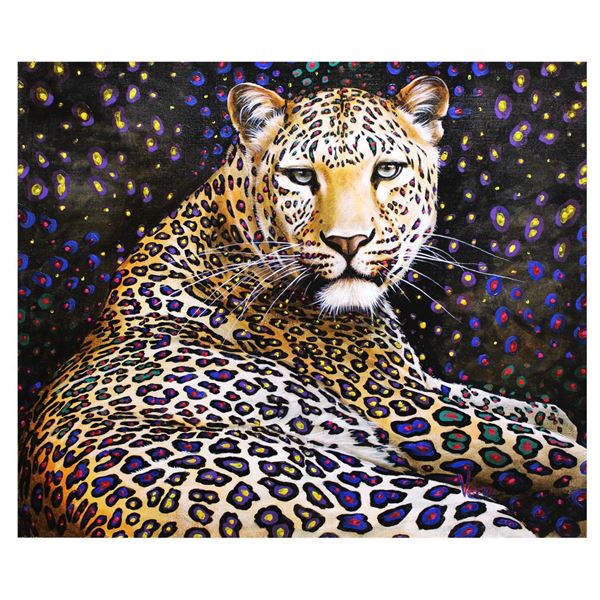 Vera V. Goncharenko- Original Oil on Canvas "Night Time"