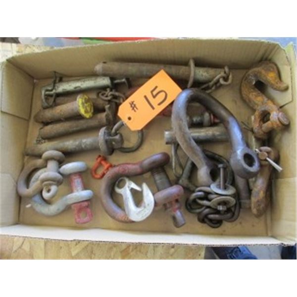 CLEVACES, PIN & CHAIN HOOKS
