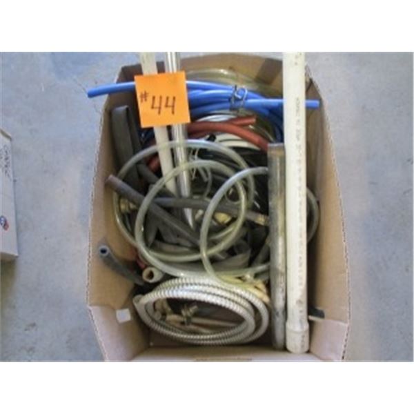 MISC PIPE TUBES, PLASTIC TUBING