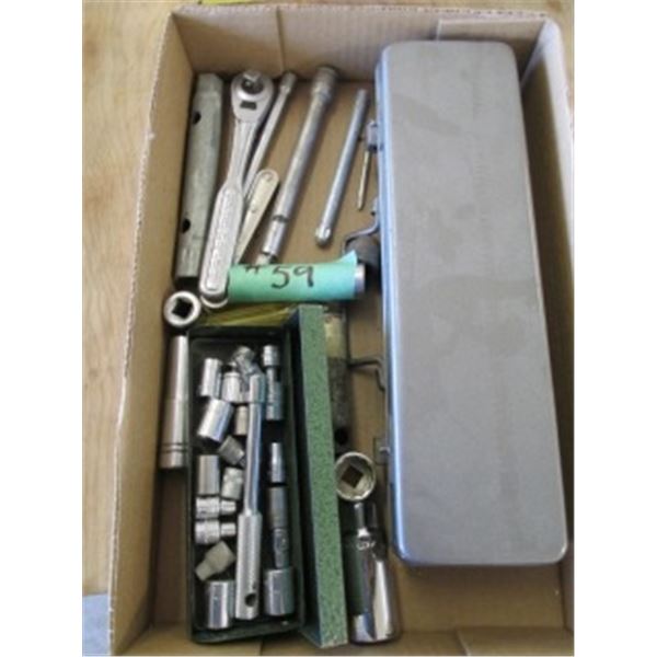 MISC SOCKETS, EXTENSIONS, RATCHETS