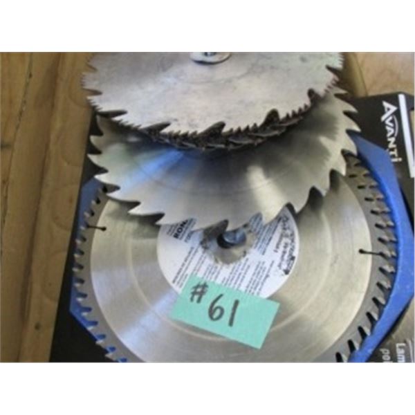 SAW BLADES, METAL BLADE, SKILL SAW & TABLE SAW BLADES