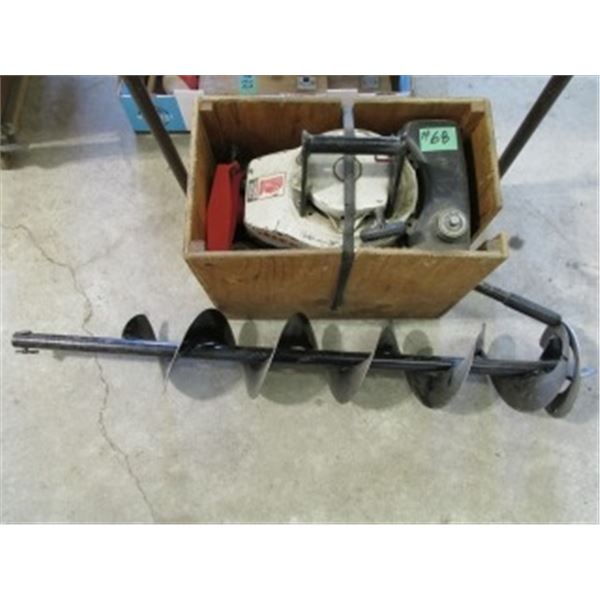 7” ICE AUGER W/ TECUNSEH ENGINE