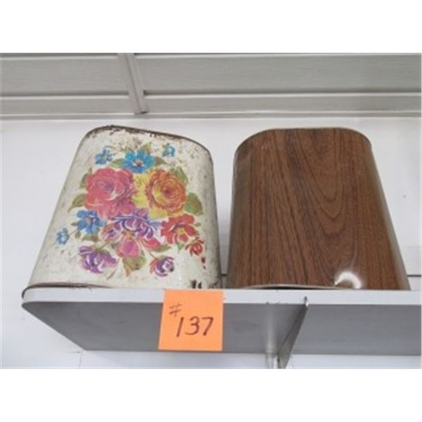 COLLECTOR’S WASTE PAPER BASKETS