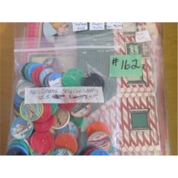 VINTAGE PAPER DOLLS & 1960’S COLLECTOR JELLO COIN WHEELS