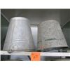 Image 1 : VINTAGE GALVANIZED PAILS