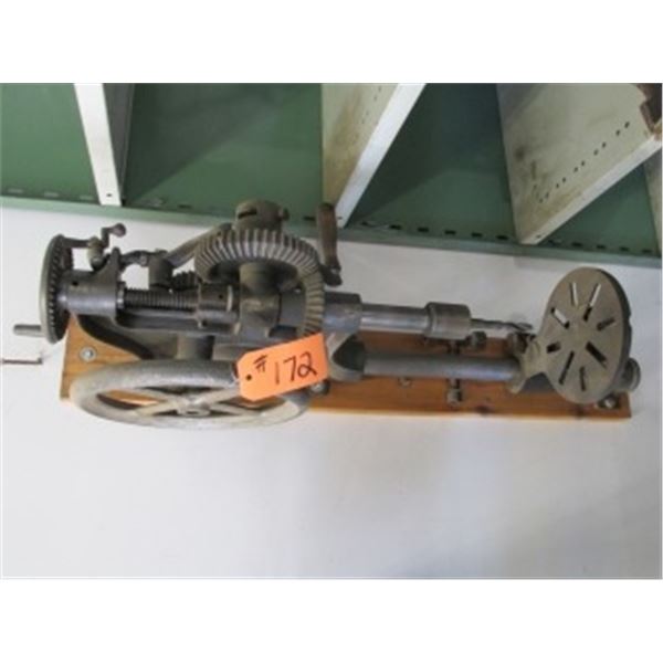 COLLECTOR’S HAND PRESS DRILL