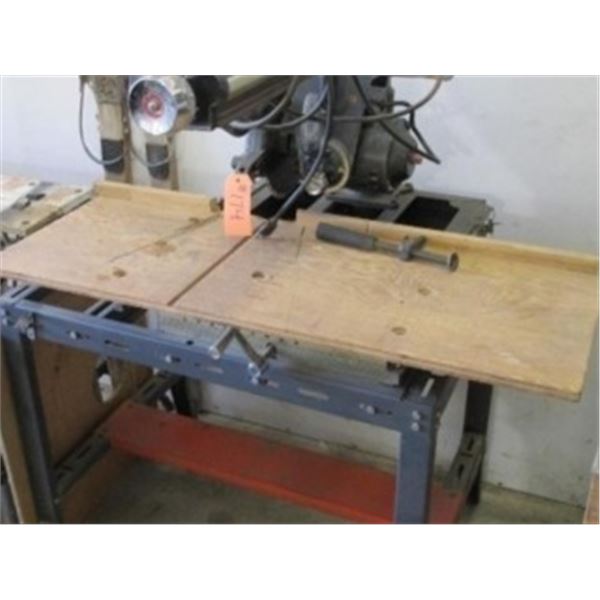 CRAFTSMEN RADIAL SAW C/W STAND
