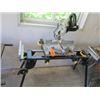 Image 1 : DELTA 10” COMPOUND MITER SAW C/W STAND