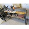 Image 1 : BEAVER WOOD LATHE C/W STAND, KNIVES & ACCESSORIES