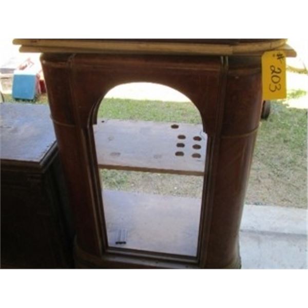 ANTIQUE RADIO CABINET