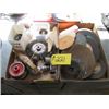 Image 1 : ASSORTMENT OF WIRE BRUSHES & ABRASIVE DISKS FOR DRILLS, GRINDING DISKS FOR ANGLE GRINDER, WEED TRIMM