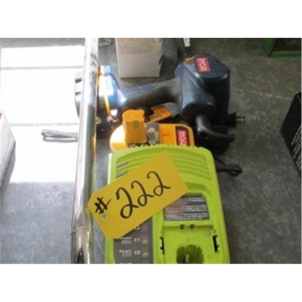 BATTERY OPERATED SILICONE RYOBI & ASSIST BAR FOR BATHROOM