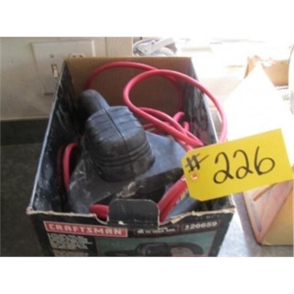 CRAFTSMAN ELECTRIC AUTO POLISHER W/BUFFING PADS