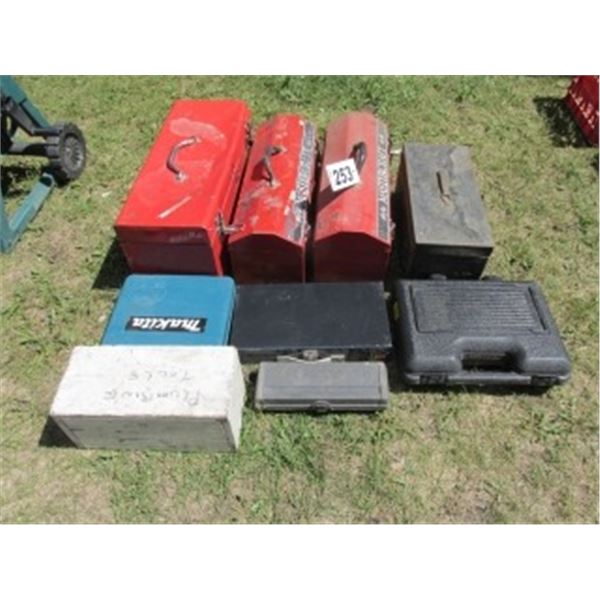 TOOL BOXES & OTHER EMPTY CASES