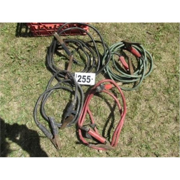 2 SETS OF BOOSTER CABLES