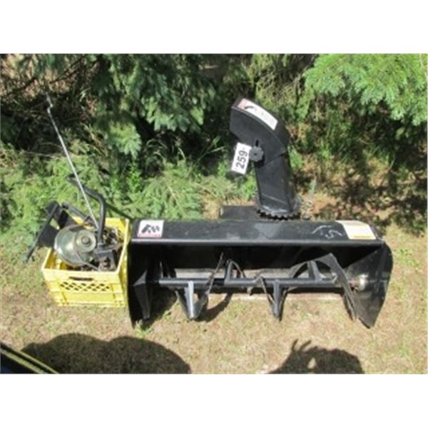 48” SNOWBLOWER TO FIT LOT NUMBER 256