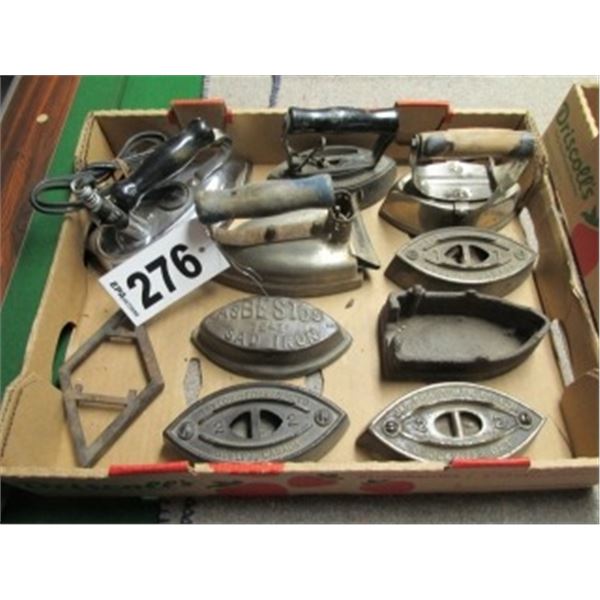 COLLECTOR’S SAD IRONS, EARLY ELECTRIC IRON