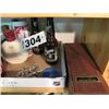 Image 2 : COLLECTOR CANS, LIQUOR BOTTLES, BEER BOTTLES, WOODEN ALBERTA SPRINGS BOX