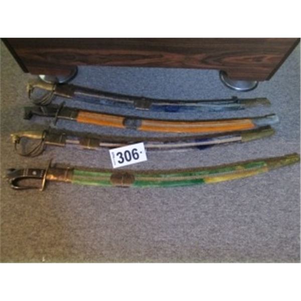 COLLECTOR 36” CEREMONIAL SWORDS MADE IN INDIA C/W SHEATHS