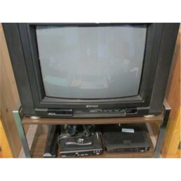 HITACHI 20” TV C/W REMOTE