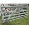 Image 1 : 10’ GALVANIZED GATE & MISC DOORS