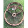 Image 1 : HORSE MOWER WHEELS