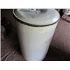 Image 1 : COLLECTIBLE METAL FLOUR BIN C/W LID