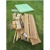 Image 1 : STAKES, PLYWOOD TABLE TOPS