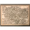 Image 1 : 1676 Copperplate Map of Kent, England, Pieter Van den Keere