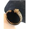 Image 1 : Designer Kate Spade Enamel Gold Plate Little Cheetah Cuff Bracelet