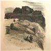 Image 1 : 19thc Hand-colored Engraving, View of Moqui, Utah