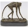 Image 1 : Mid-Century Modern Style Signed Bronze Monkey Sculpture