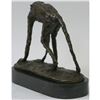 Image 3 : Mid-Century Modern Style Signed Bronze Monkey Sculpture